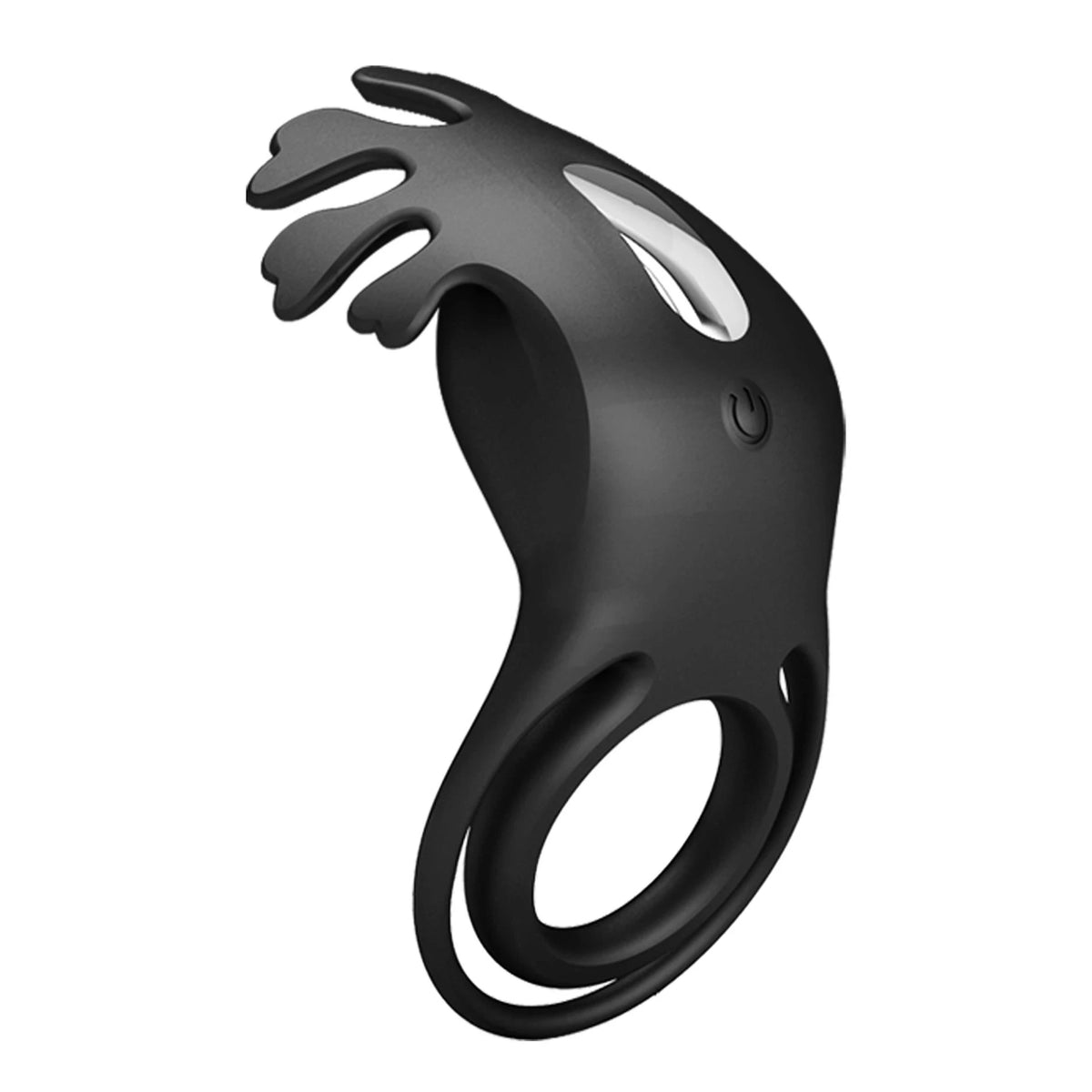 Anello fallico Vibrant Ruben 7 funzioni – ricaricabile, vibrante, nero | Pretty Love