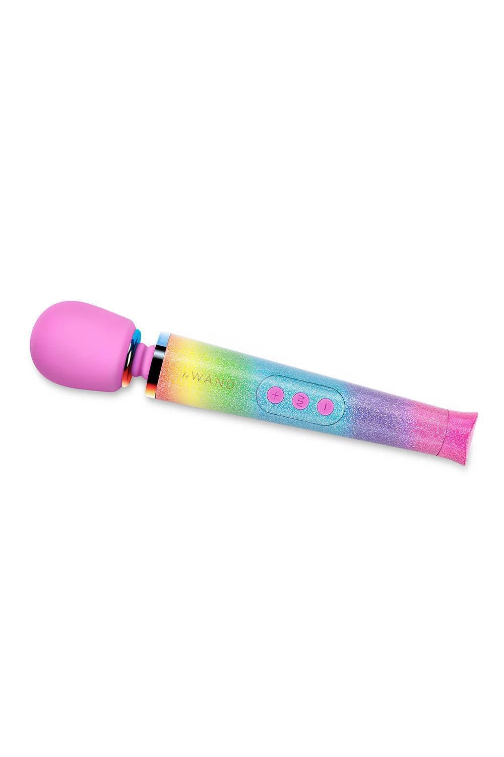Massajador wand All That Glimmers 6 funções – recarregável, rosa