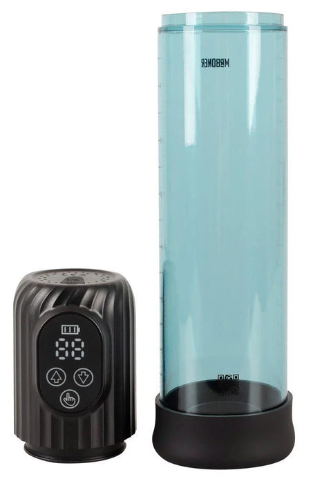 Bomba de pénis Automatic Vacuum 8 funções – recarregável, transparente | Mister Boner