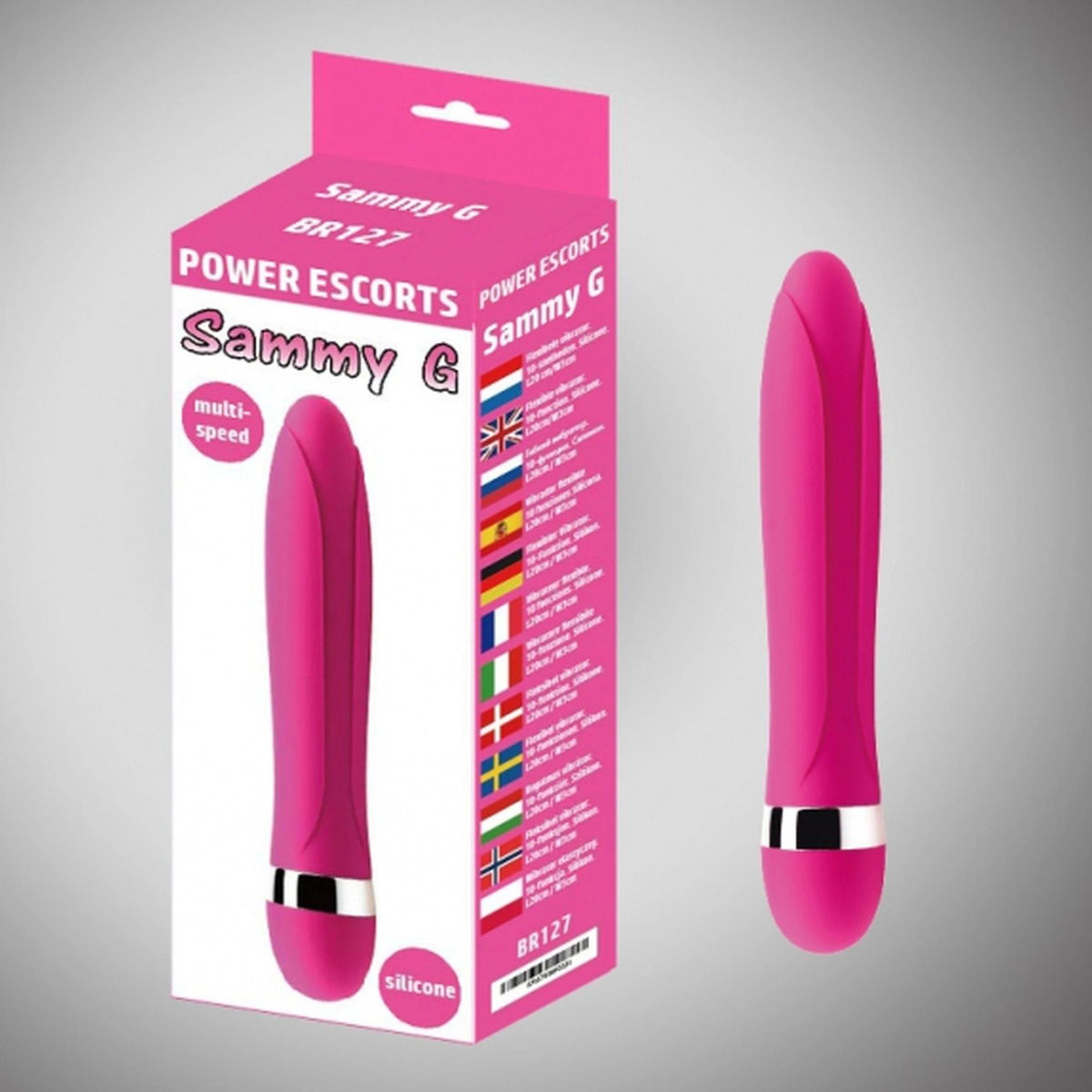 Vibrador punto G Sammy – rosa | Power Escorts