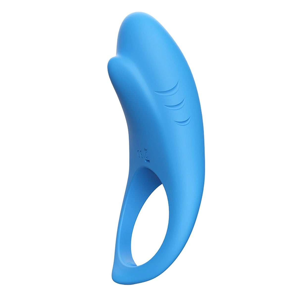 Anello fallico Shark 9 funzioni – con telecomando, ricaricabile, azzurro | Favorites