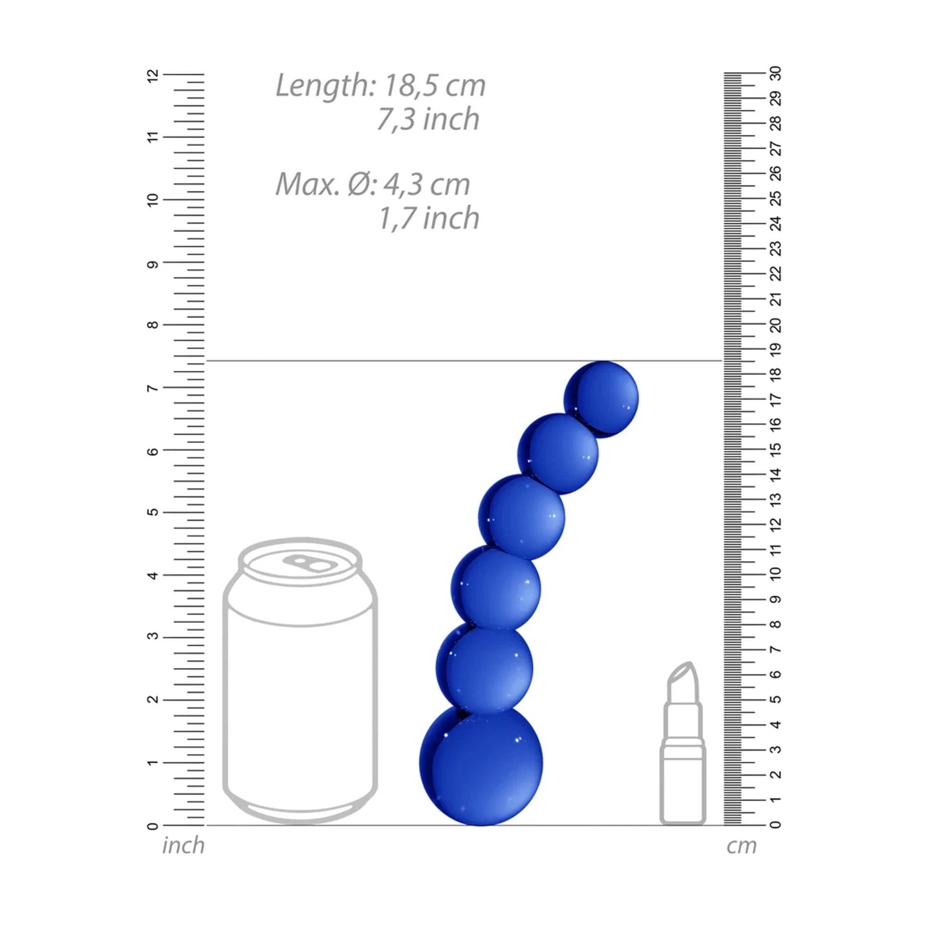 Planets - Glass Dildo