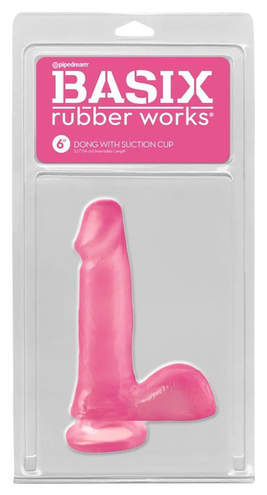 BRW 6" Dong Ventouse Rose