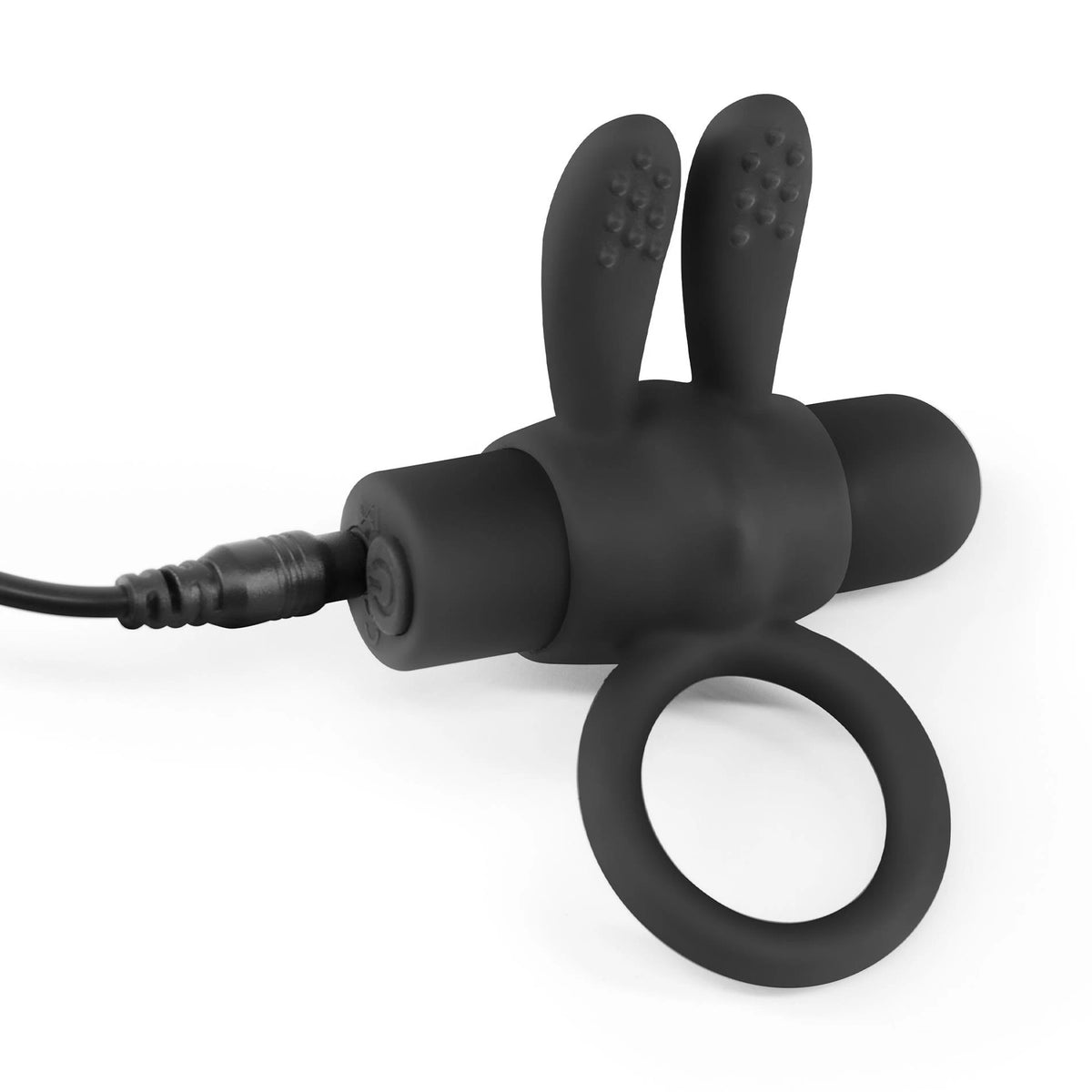 Anillo para el pene Nacho 10 funciones – con mando a distancia, vibrador, negro | Crushious