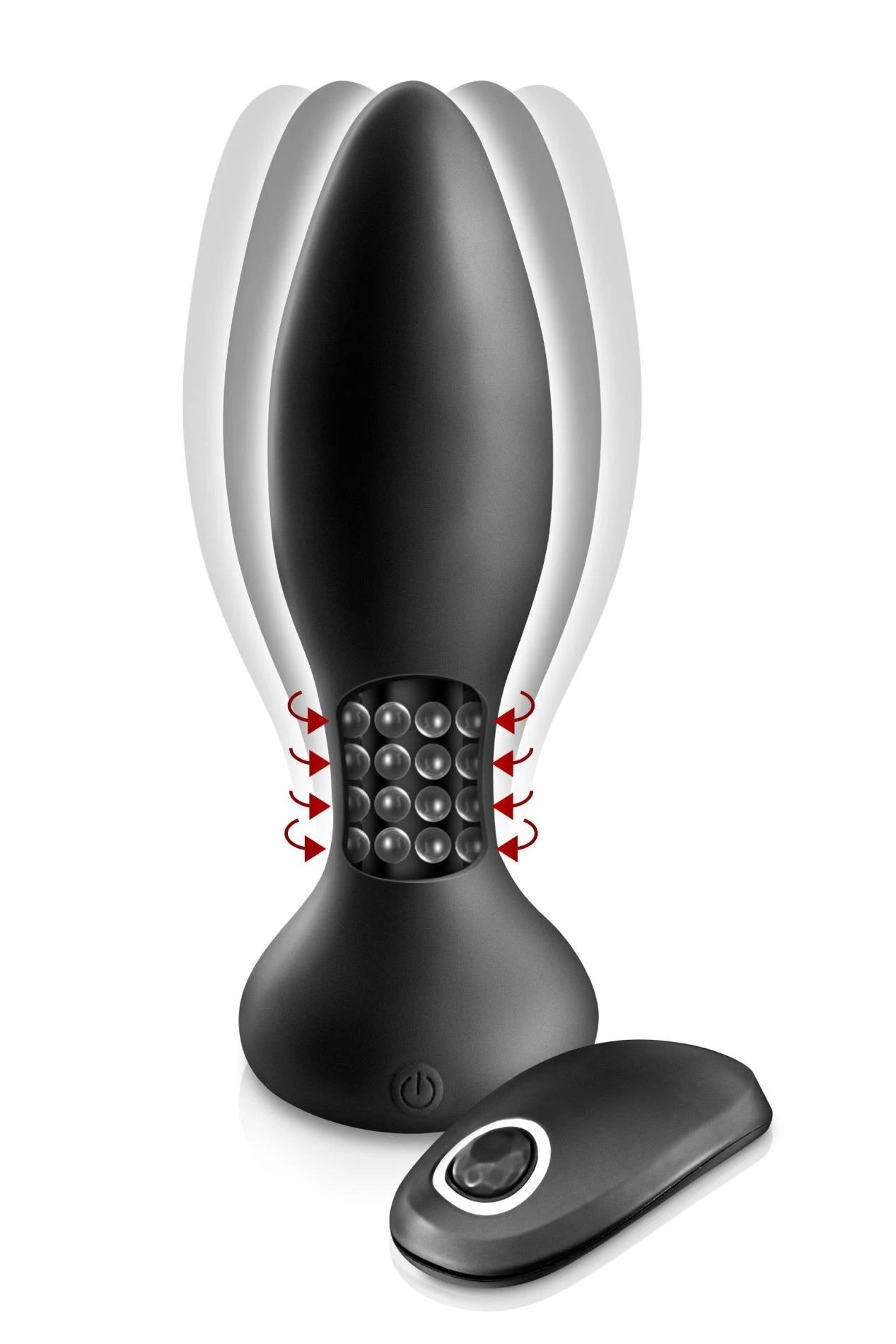 PLUG ANAL VIBRANT MYKING NOIR (Taille : T3)