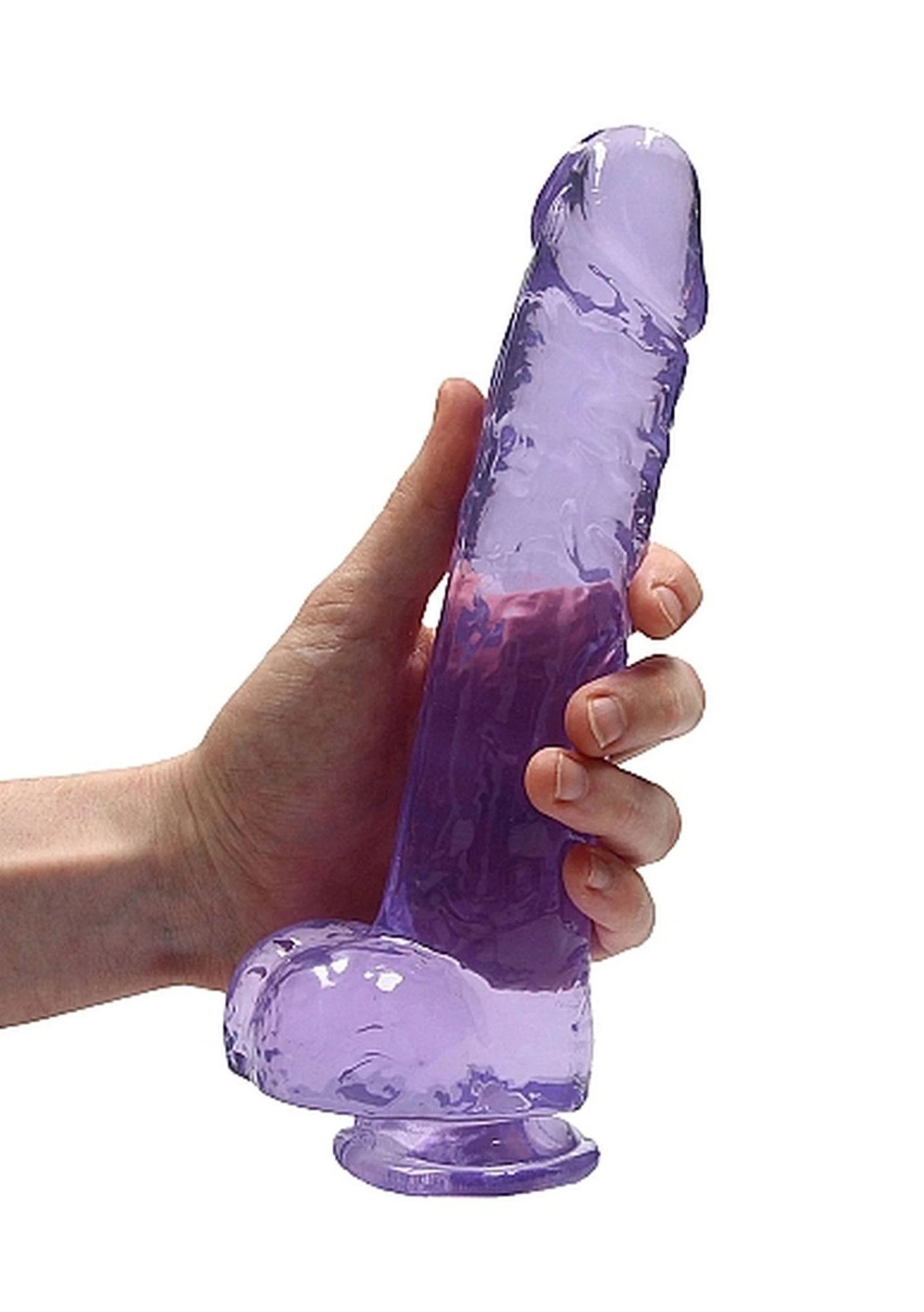 Realistic Dildo with Balls - 9 / 23 cm