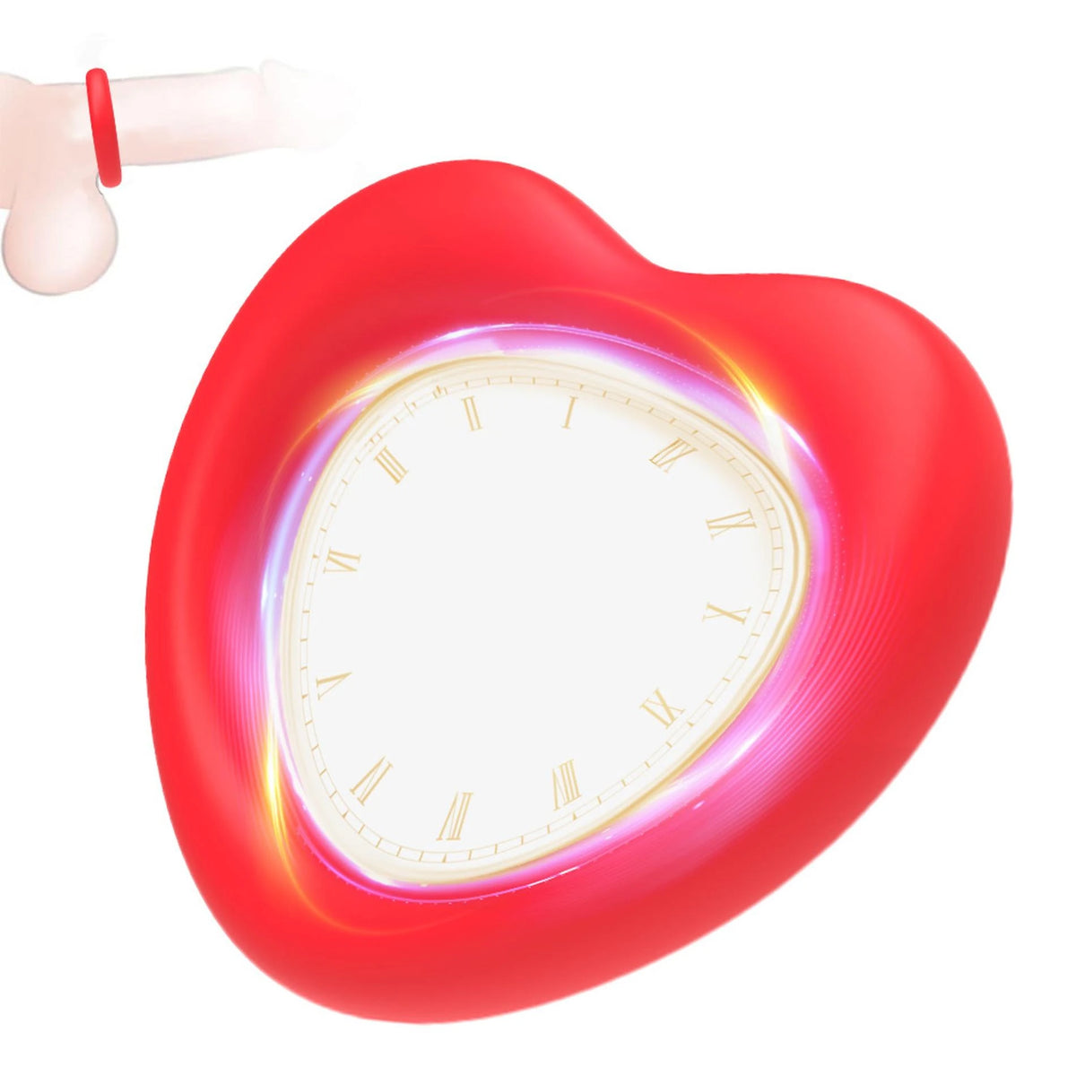 Anello fallico Sweetheart – rosso | Favorites