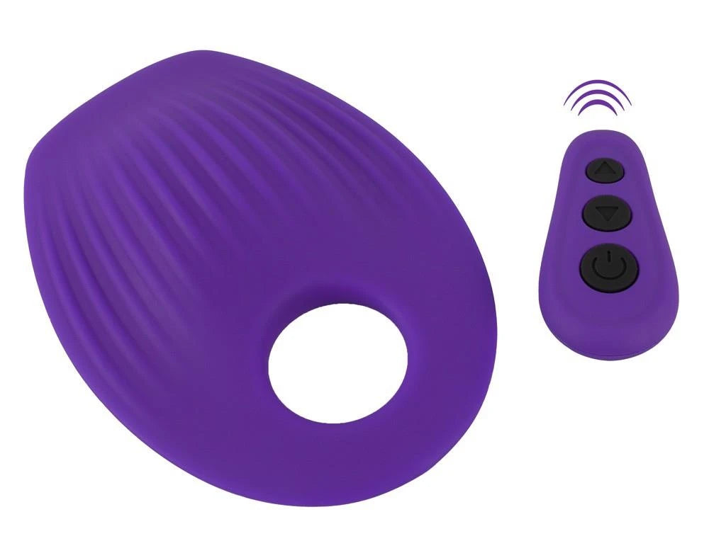 Mini-Vibrator Grinding Cushion 4 Funktionen – mit Fernbedienung, lila | Couples Choice
