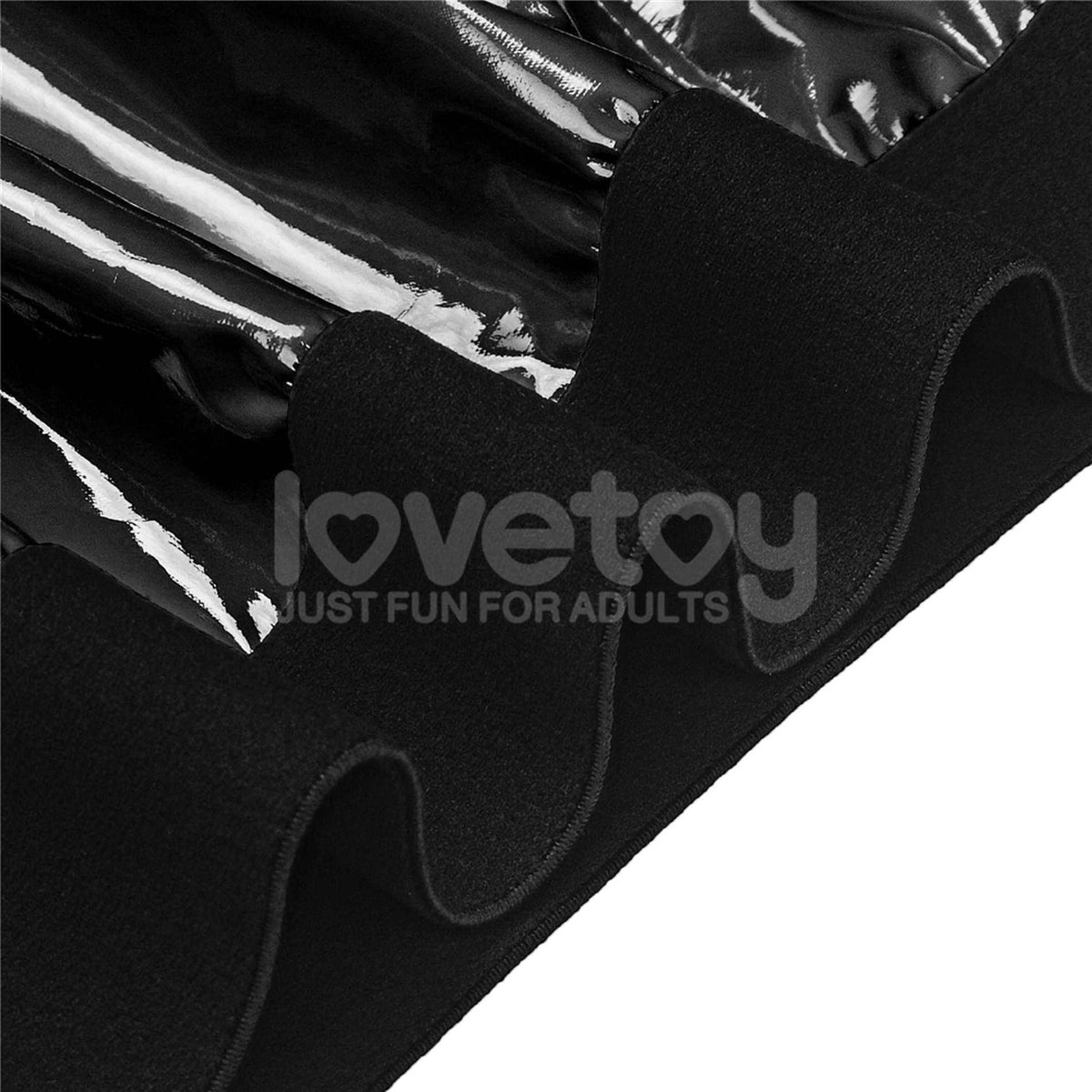 Imbracatura strap-on Chic waist – vibrante, nera 10-LV715303A | Lovetoy
