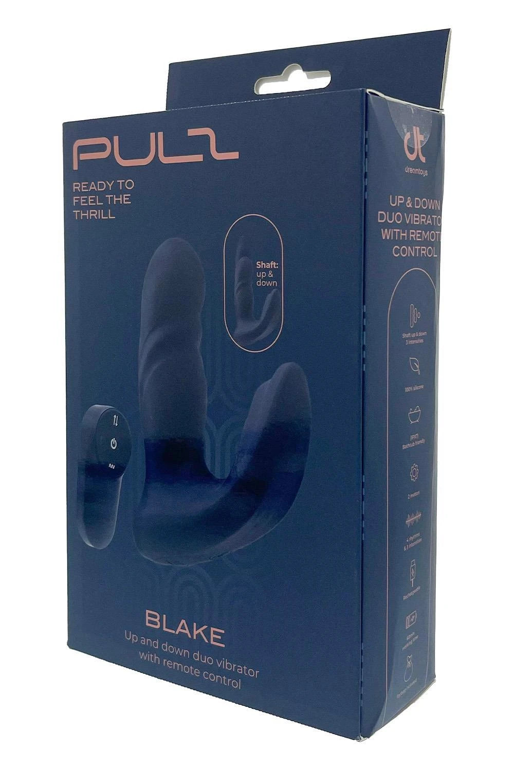 VIBREUR PULZ BLAKE UP&DOWN DUO AVEC TÉLÉCOMMANDE