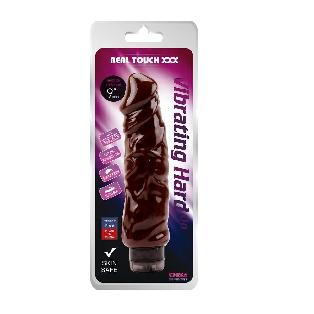 Realistic vibrator – brown | Real Touch XXX