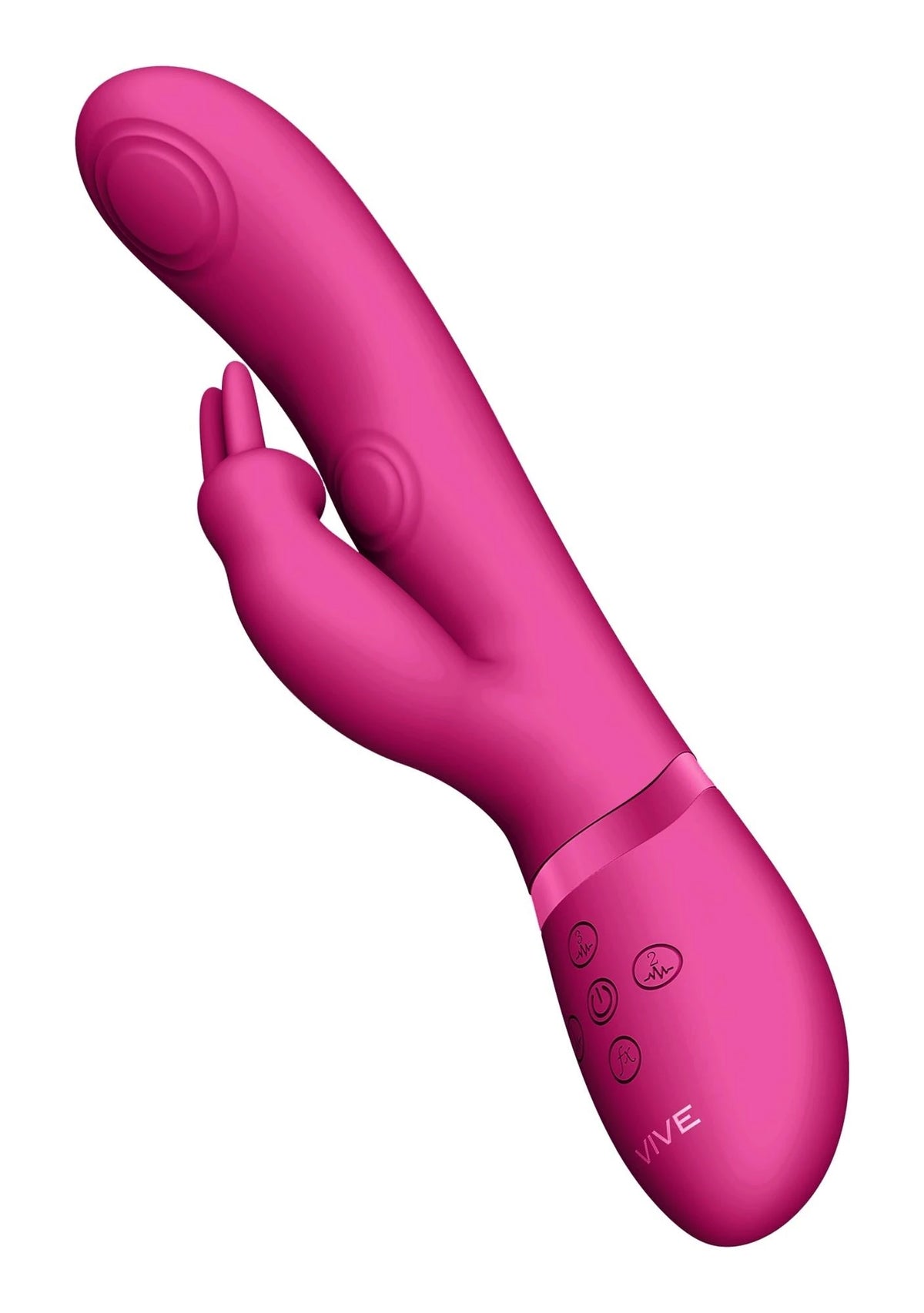Vibratore rabbit May Pulse Wave 10 velocità – doppio | Vive