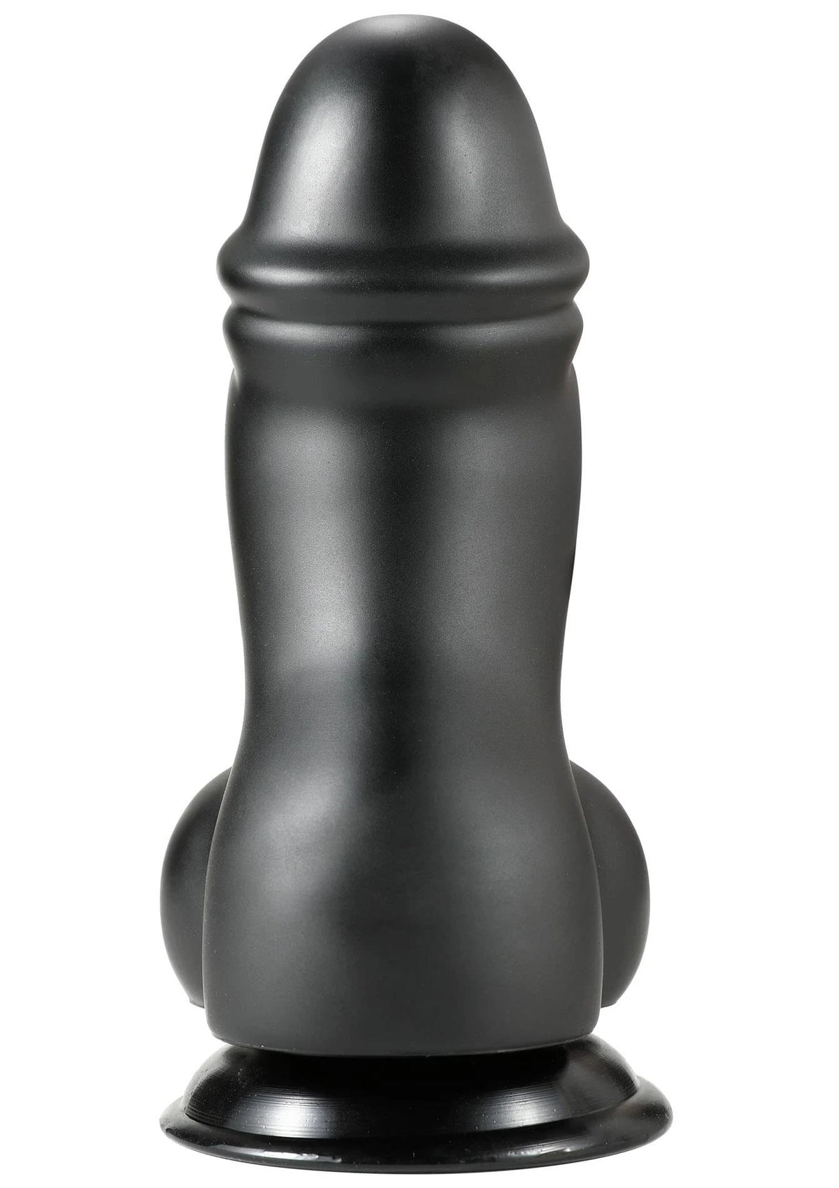 Consolador realista Fat Boys – con ventosa, wetlook, negro 30-20630-X-BLACK | Hidden Desire