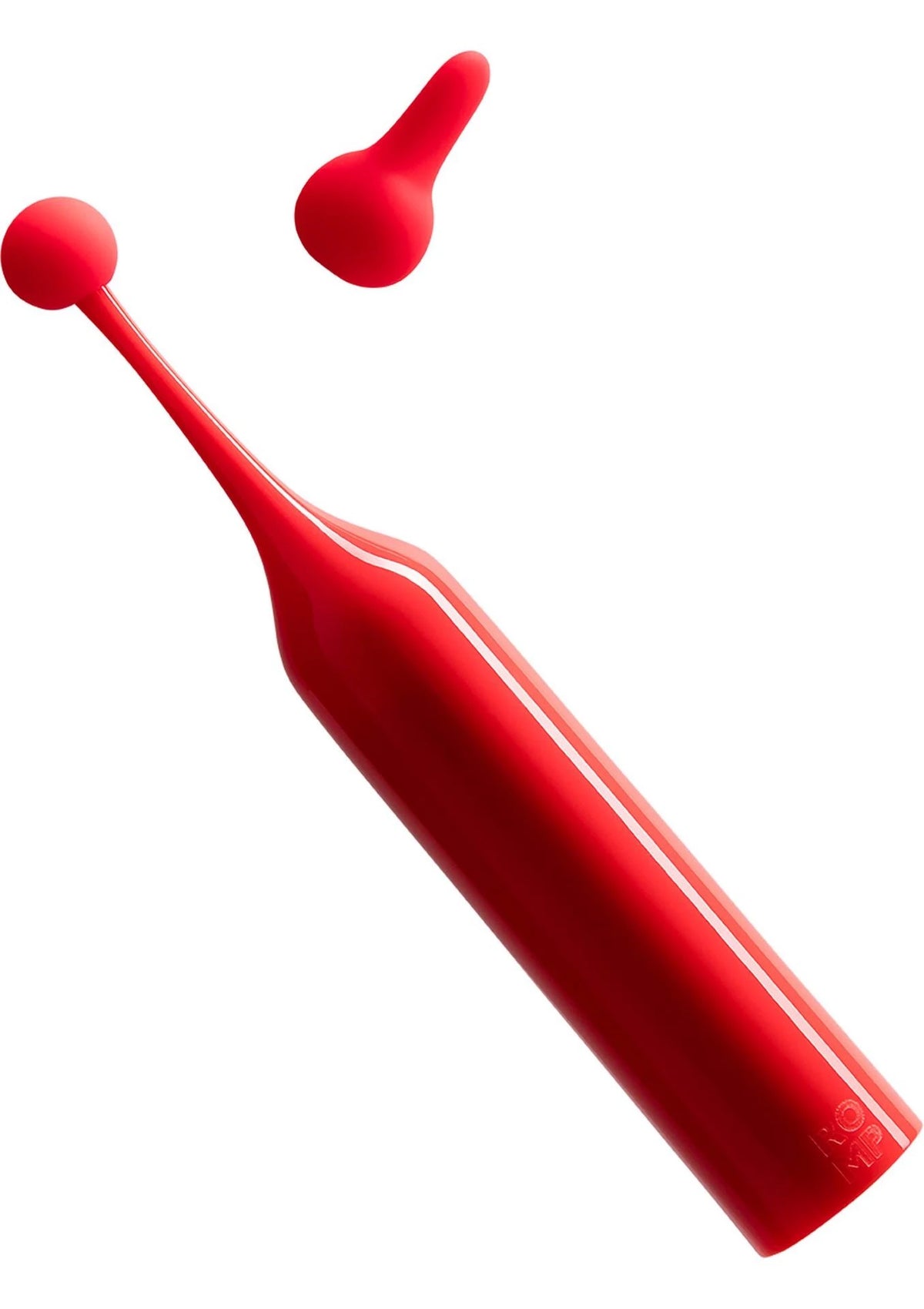 Mini vibratore Pop 6 funzioni – ricaricabile, rosso | ROMP