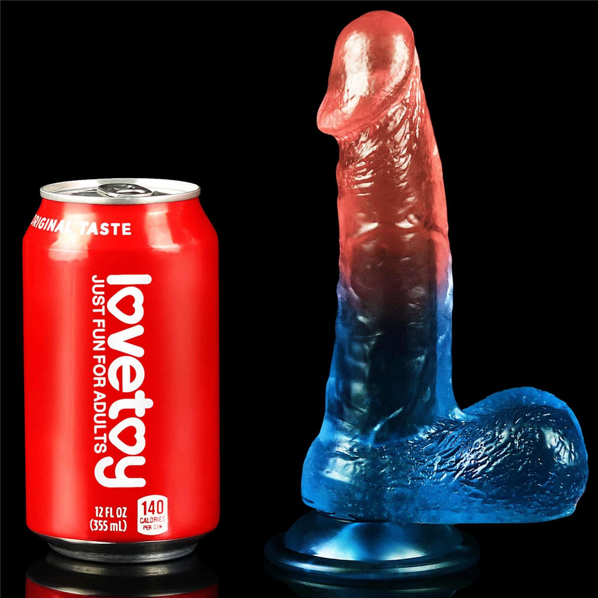 Dildo realista Dazzle Studs 19 cm – com ventosa 10-LV318012 | Lovetoy