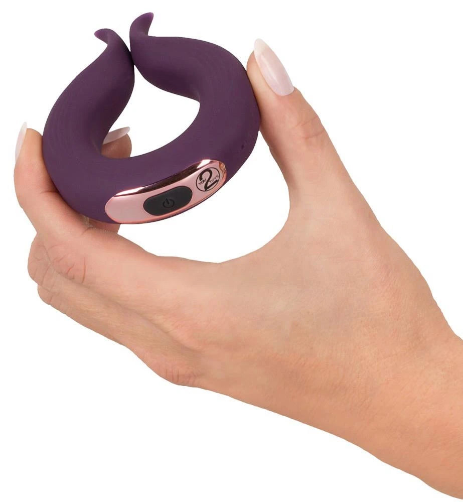 Anello fallico Motors 10 funzioni – ricaricabile, viola | Couples Choice