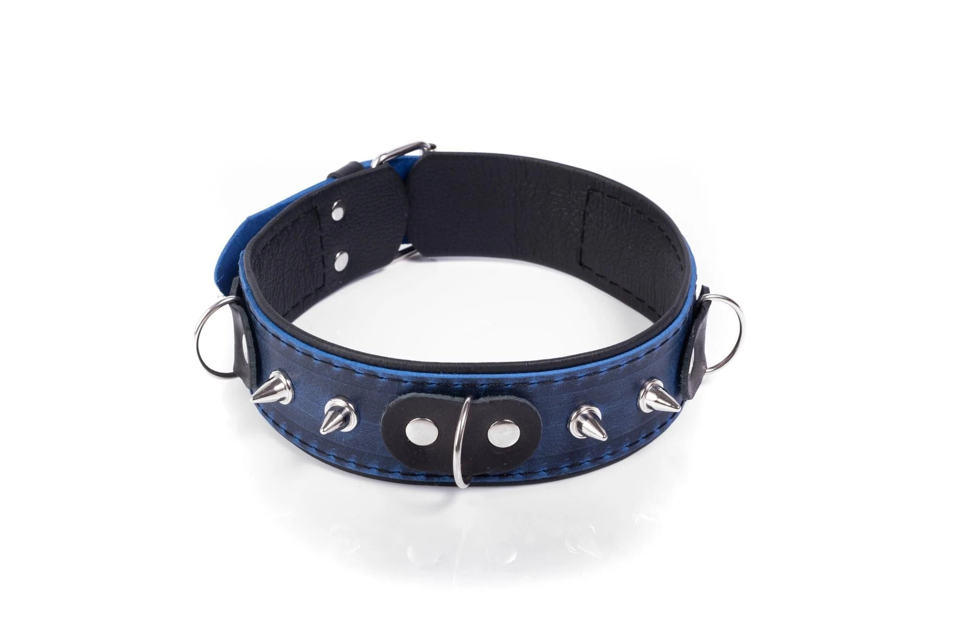 Collier - Collier Crazy Horse Bleu, Petit