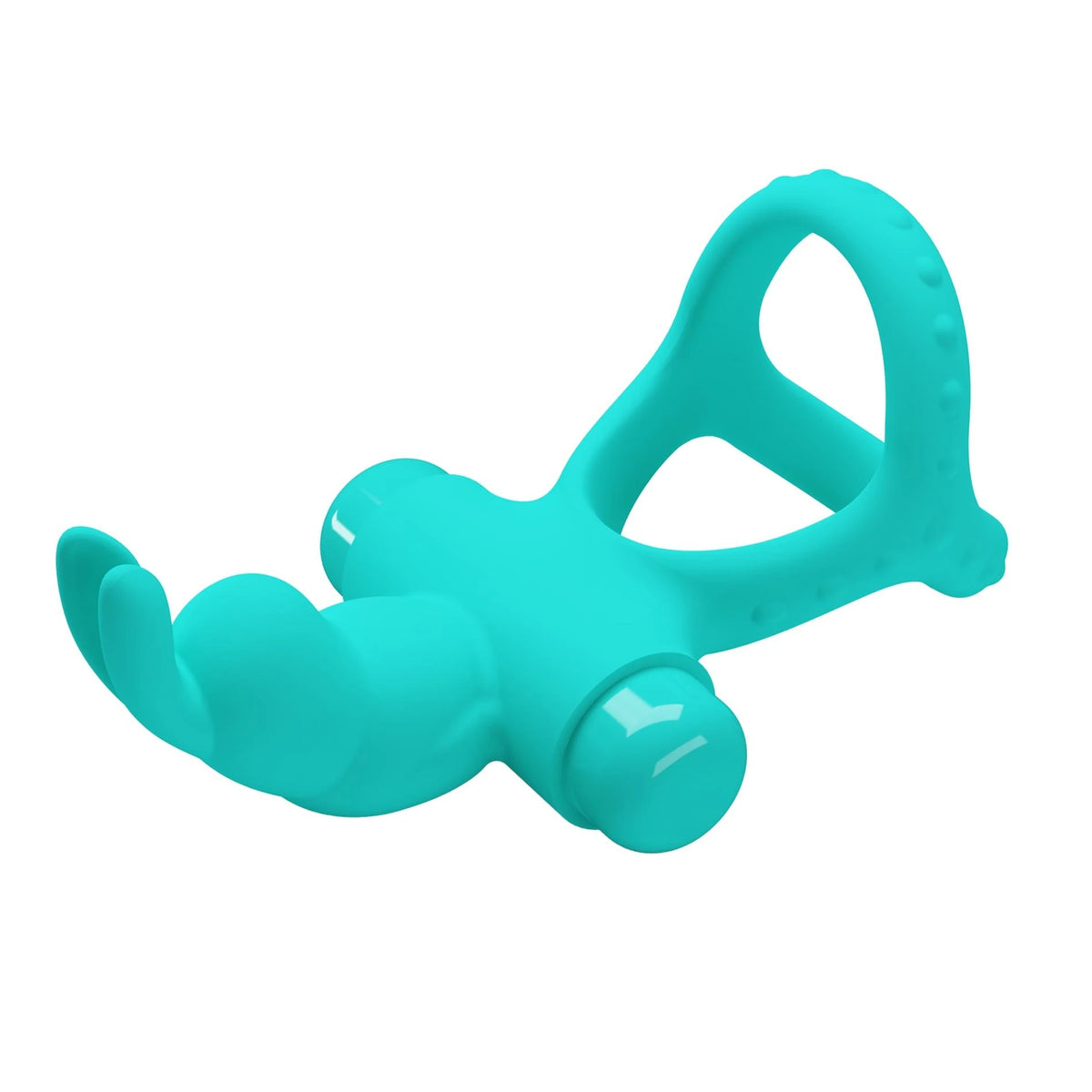 Anello fallico Figgy 10 funzioni – vibrante, azzurro | Pretty Love