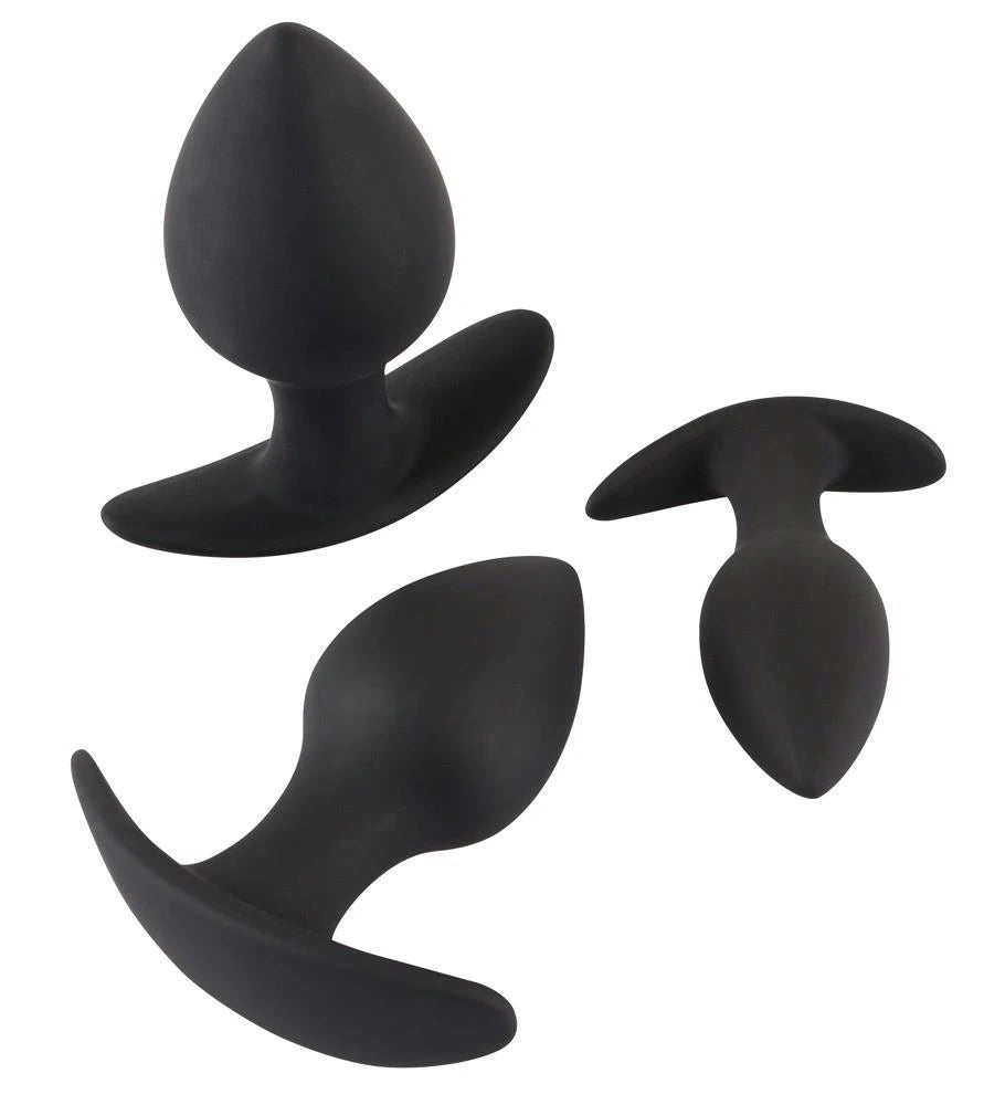 Butt plug Trainer 8.5 cm – black | Black Velvets