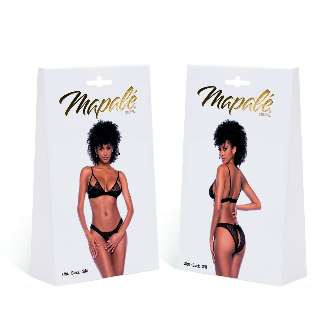 Two Piece Set - L/XL - Black