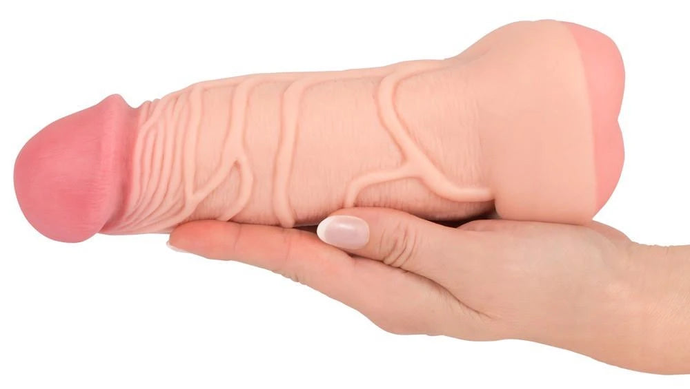 Masturbatore 2in1 22.1 cm – nude | Nature Skin