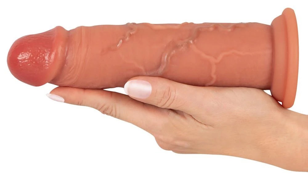 Realisztikus dildó 20.5 cm – tapadókorongos, testszínű | Realistixxx
