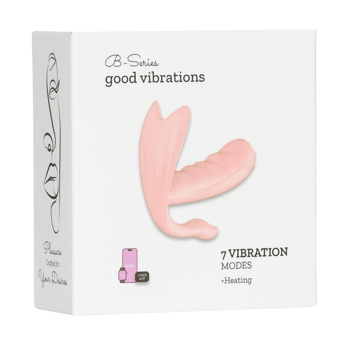 Spezial-Vibrator 7 Funktionen – App-gesteuert, wiederaufladbar, rosa | Favorites