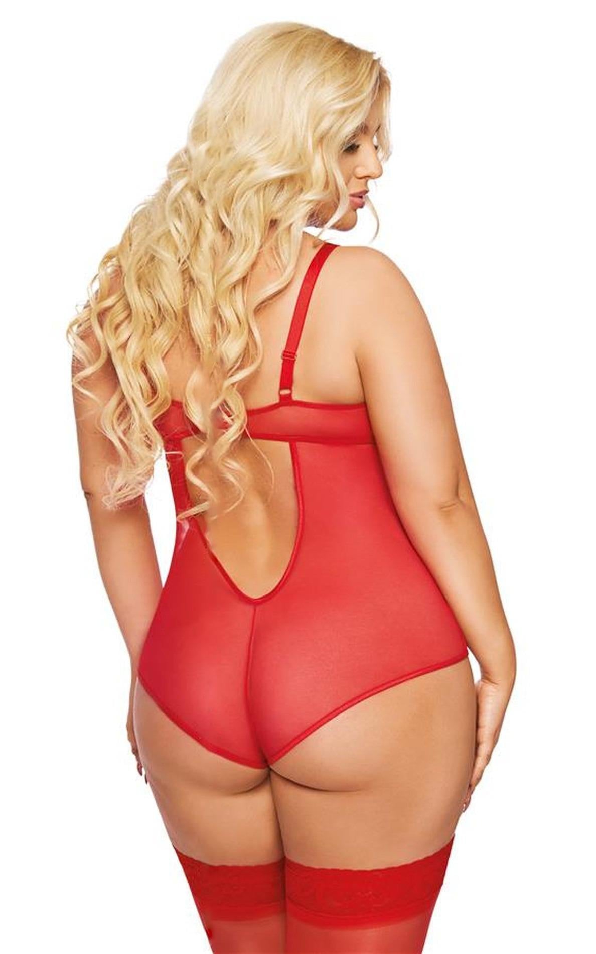 Body Amanda – rosso | SoftLine Collection