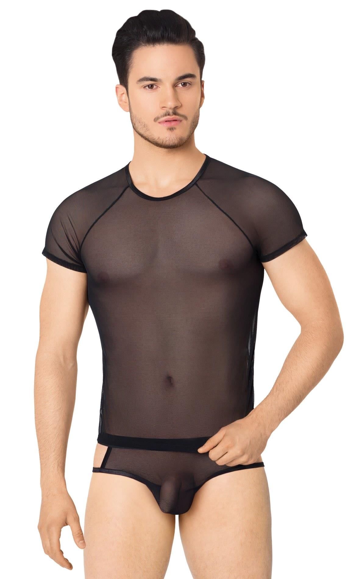 Shirt and Shorts 4607 - black XL