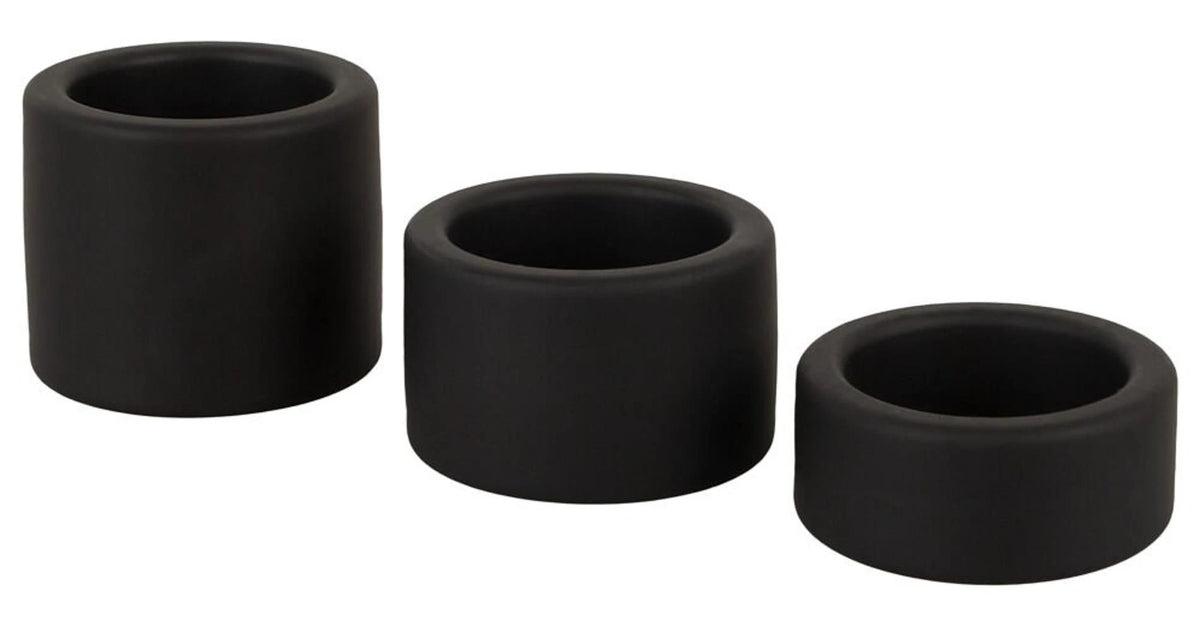 Anello fallico Stretcher – nero 50038060000 | Erecto
