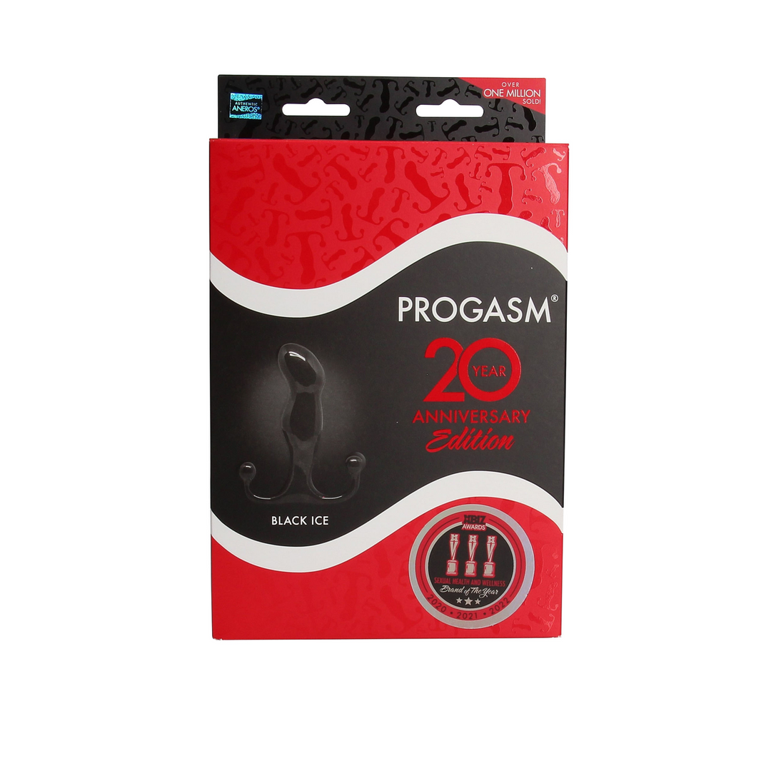 G-pont vibrátor Progasm Ice 13.1 cm – fekete