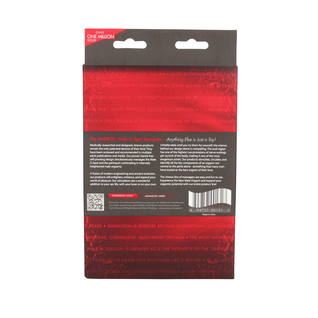 G-pont vibrátor Progasm Ice 13.1 cm – átlátszó | Aneros