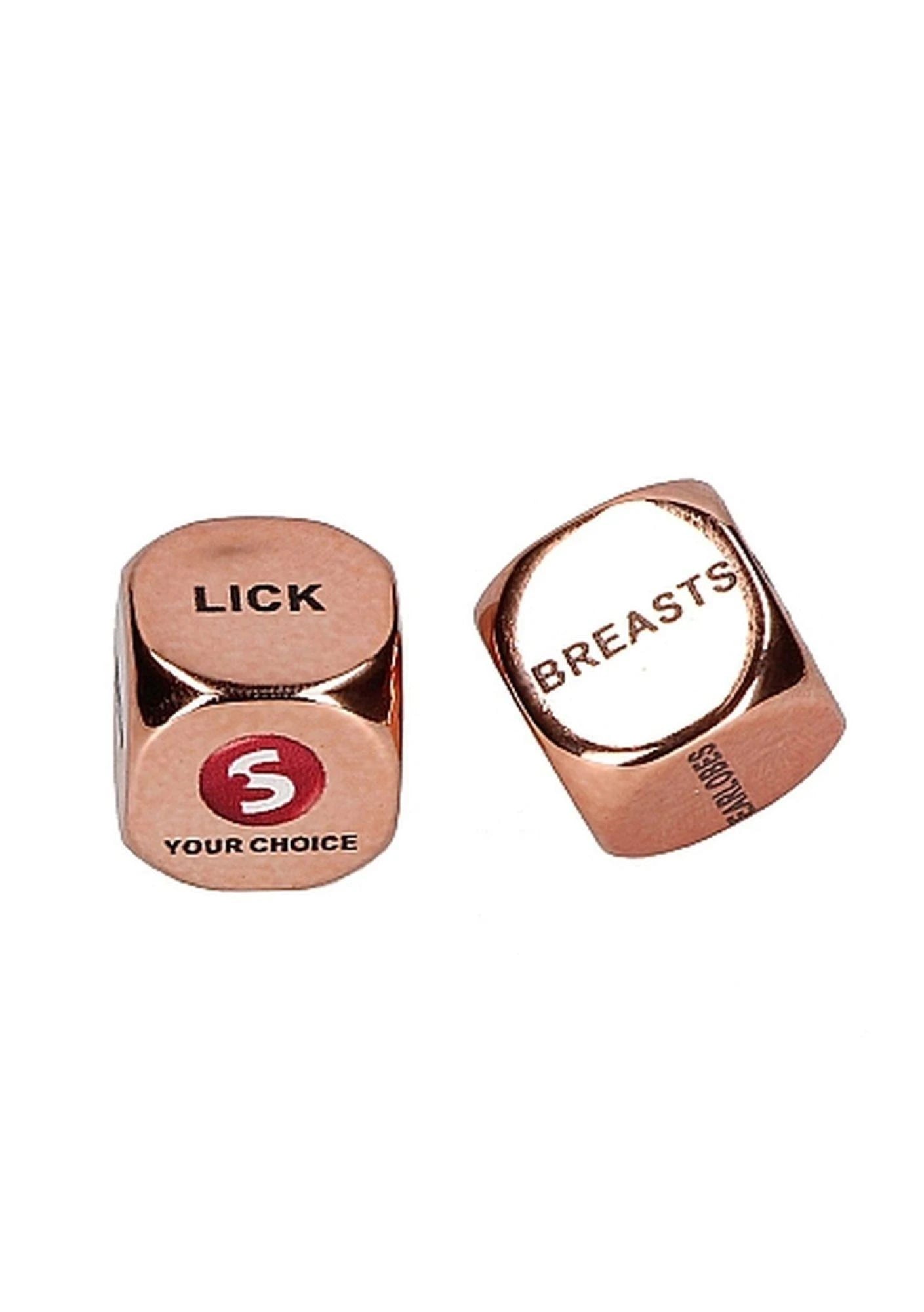 Kości-Love Dés Rosé Gold