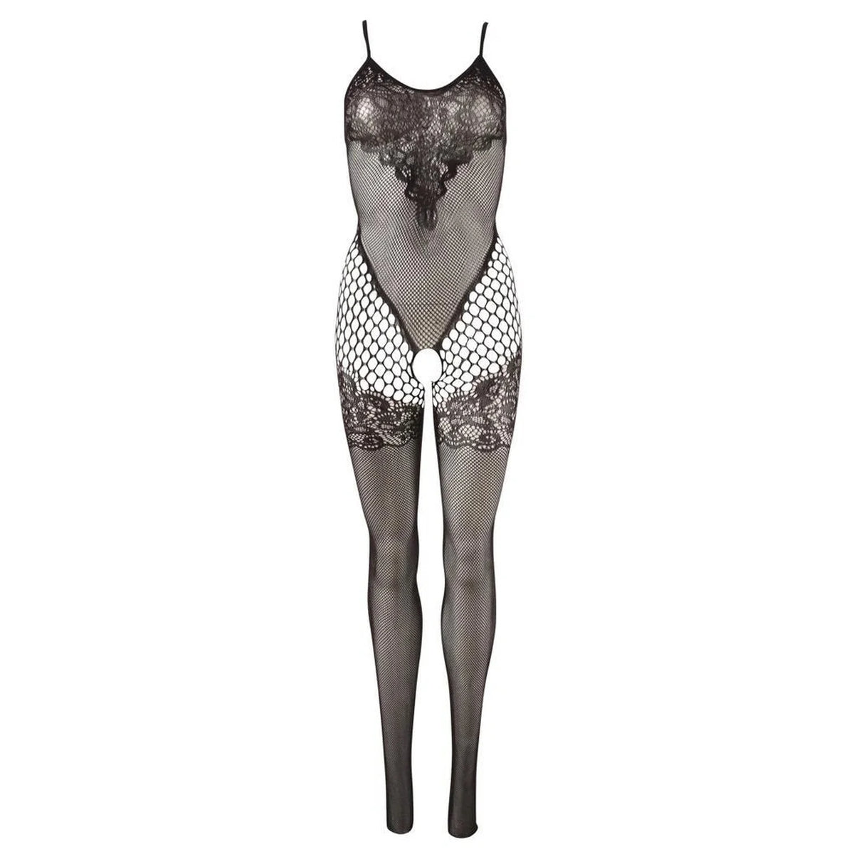 Catsuit – in pizzo, aperto, nero 25507681101 | NO:XQSE