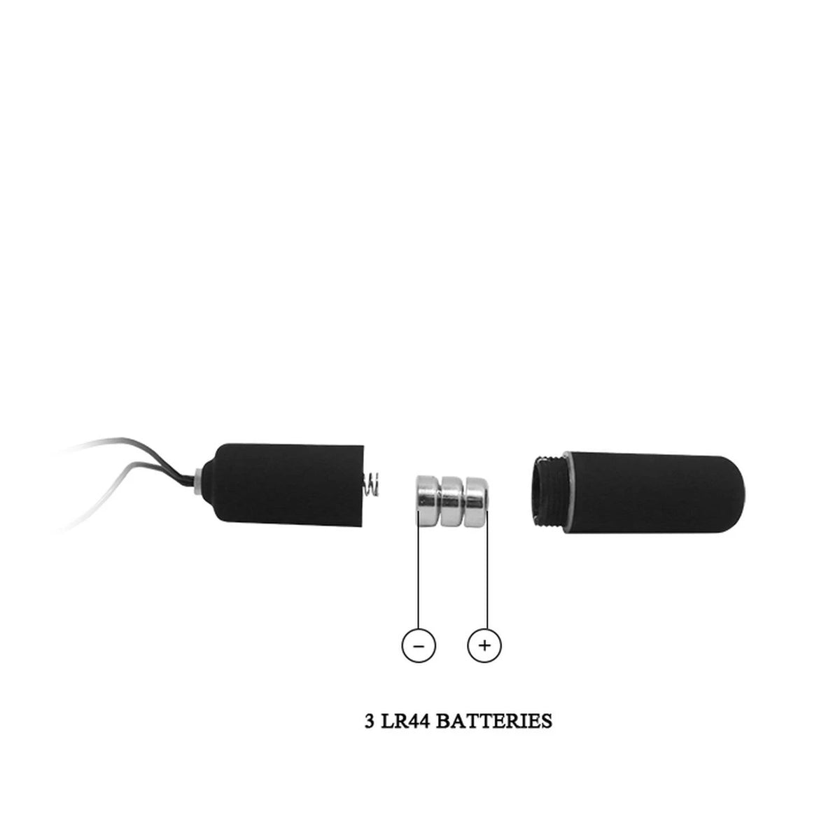 Anneau pénien 20 fonctions – avec télécommande, vibrant, noir | Baile