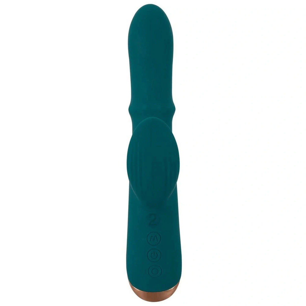 Anillo para el pene Thumping Moving 7 funciones – recargable, vibrador, verde