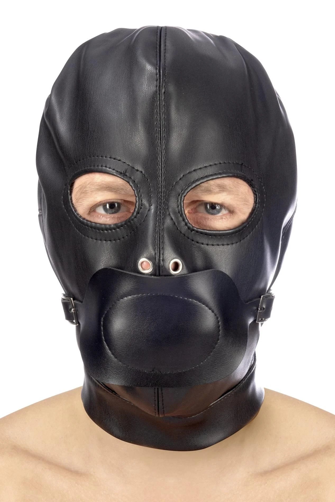 CAGOULE EN CUIR VEGAN YEUX