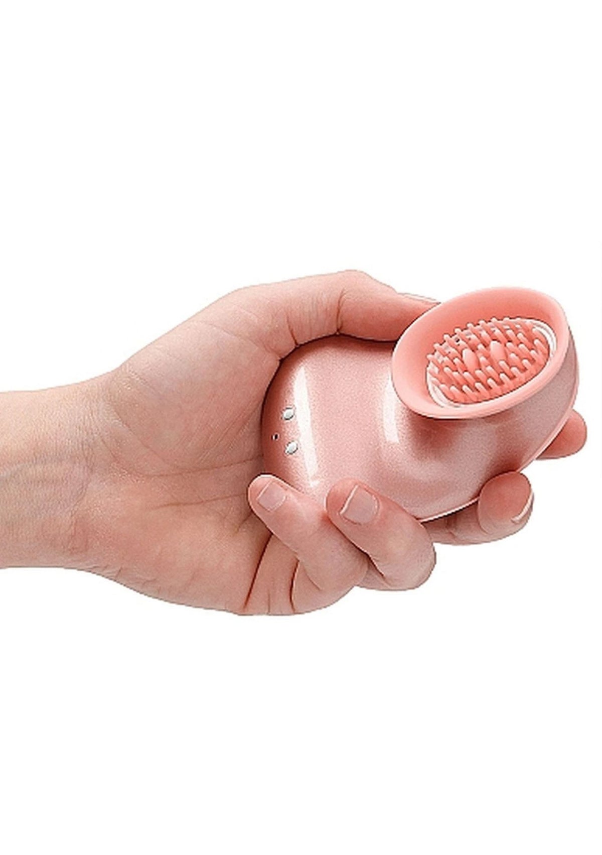 Klitoris-Stimulator Twitch Handsfree 10 Funktionen – mit Saugnapf, rosa | Innovation