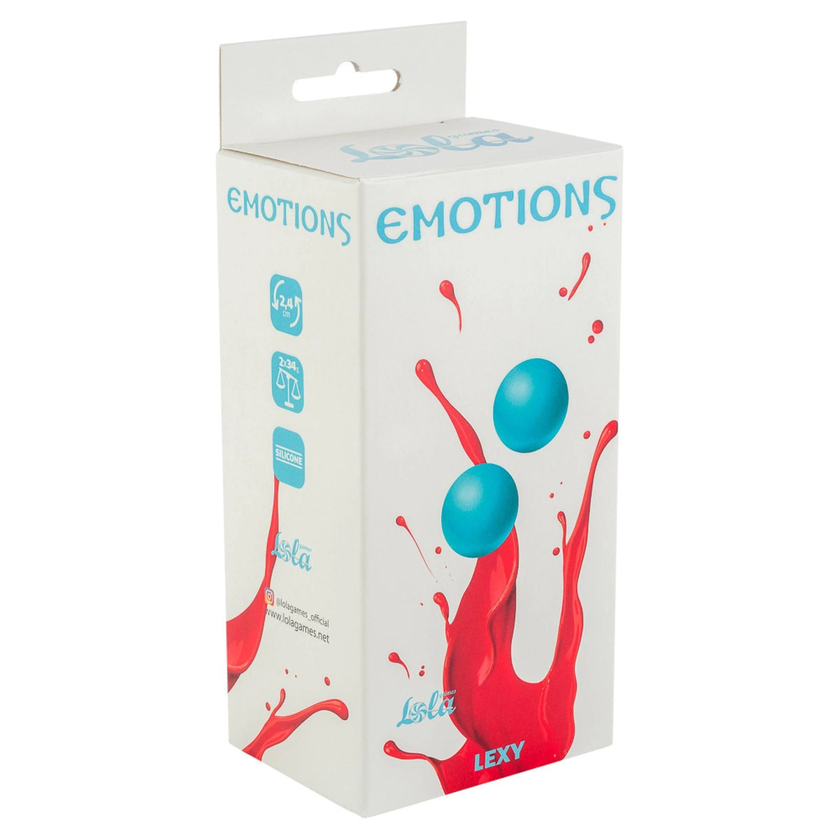 Kegel balls loop Emotions Lexy – turquoise 57-4014-03 | Lola Toys