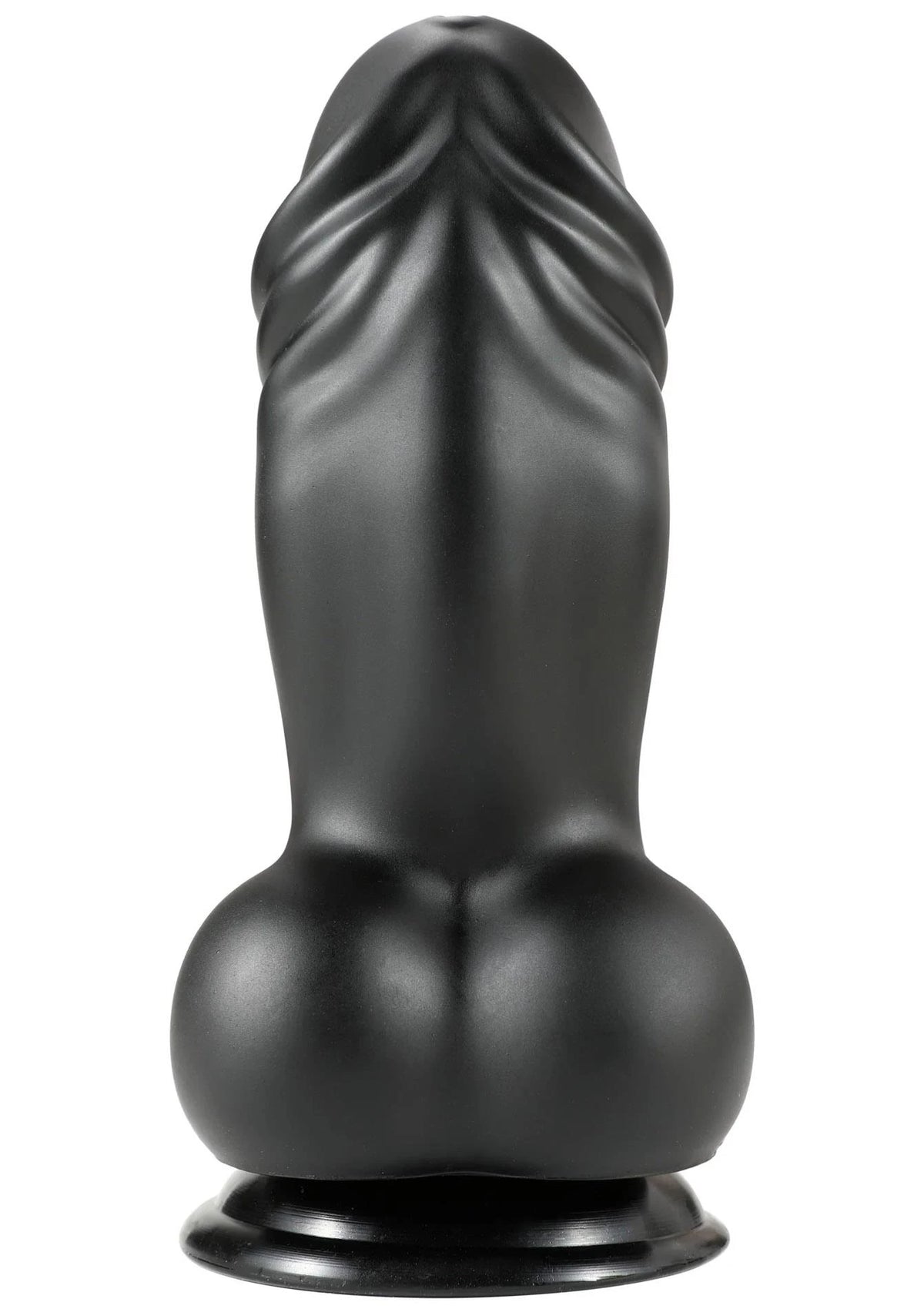 Consolador realista Fat Boys – con ventosa, wetlook, negro 30-20630-X-BLACK | Hidden Desire