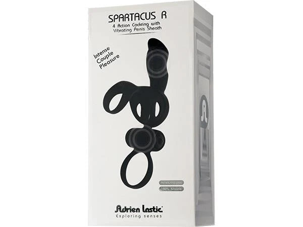 Anello fallico Pierścień-Spartacus – vibrante | Adrien Lastic