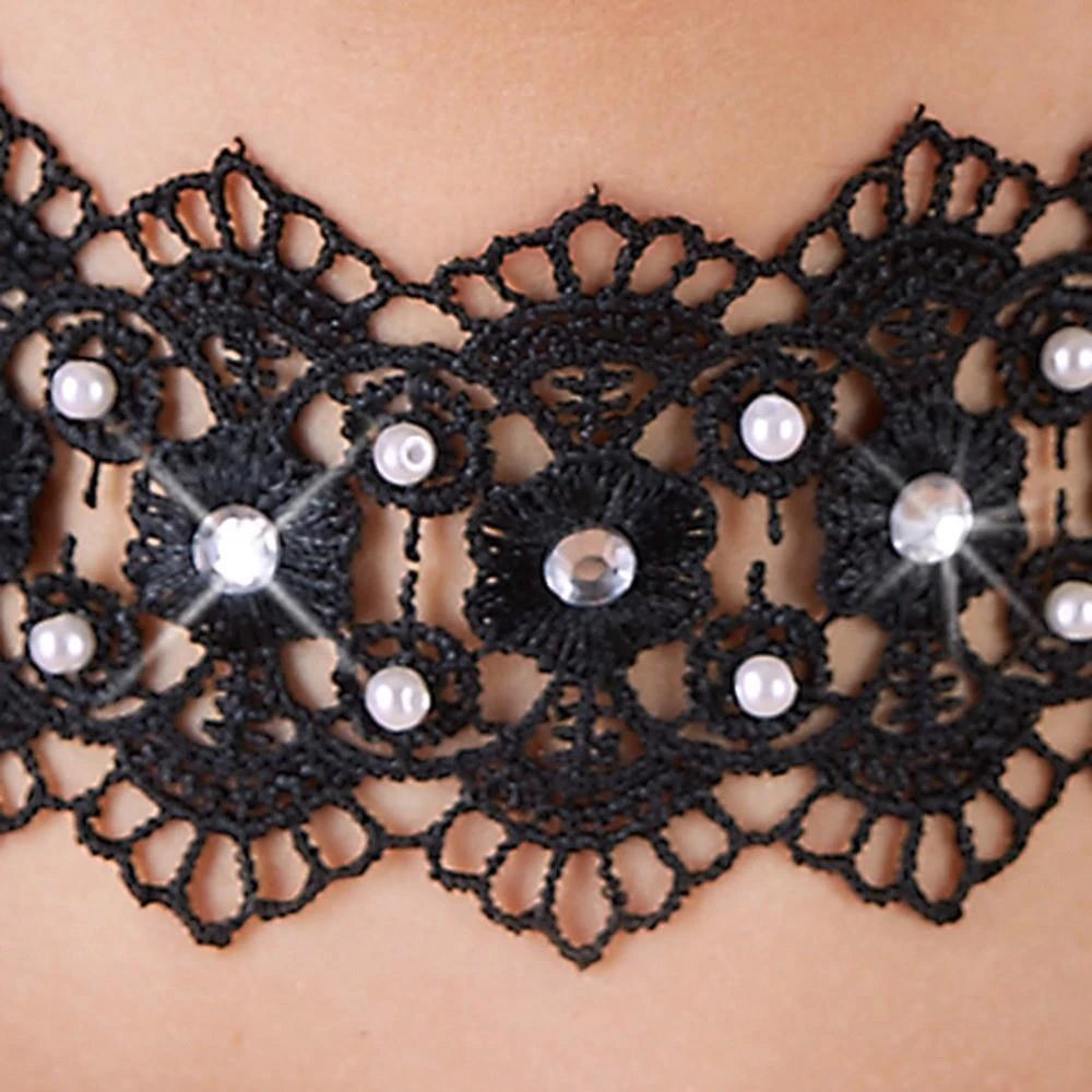 Entrave bondage Choker – noire 24501861001 | Cottelli ACCESSOIRES