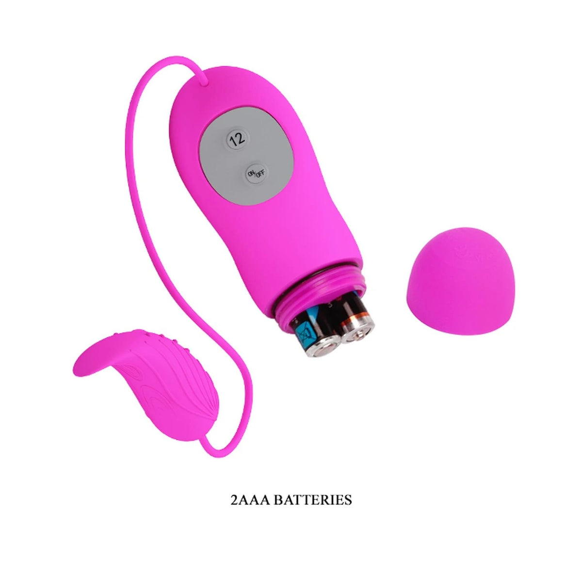 Mini vibrador Archer 12 funciones – con mando a distancia | Pretty Love