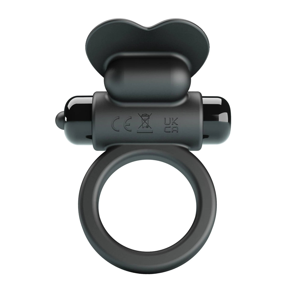 Anillo para el pene Vibrant Debonaire 10 funciones – vibrador, negro | Pretty Love
