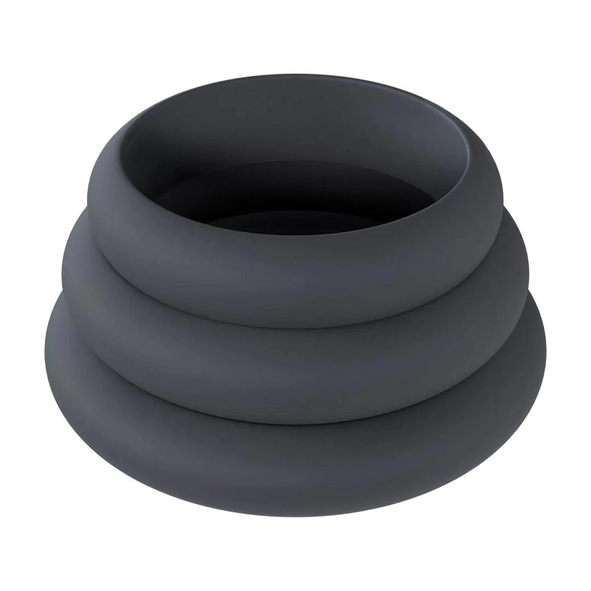 Péniszgyűrű Wide – fekete 36-LVL01-0015BLK | Levelz
