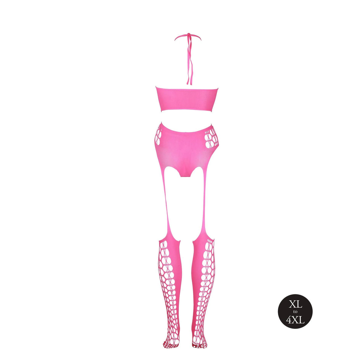 Calze Crop – taglie forti, rosa OU836GPNOSX | Ouch!