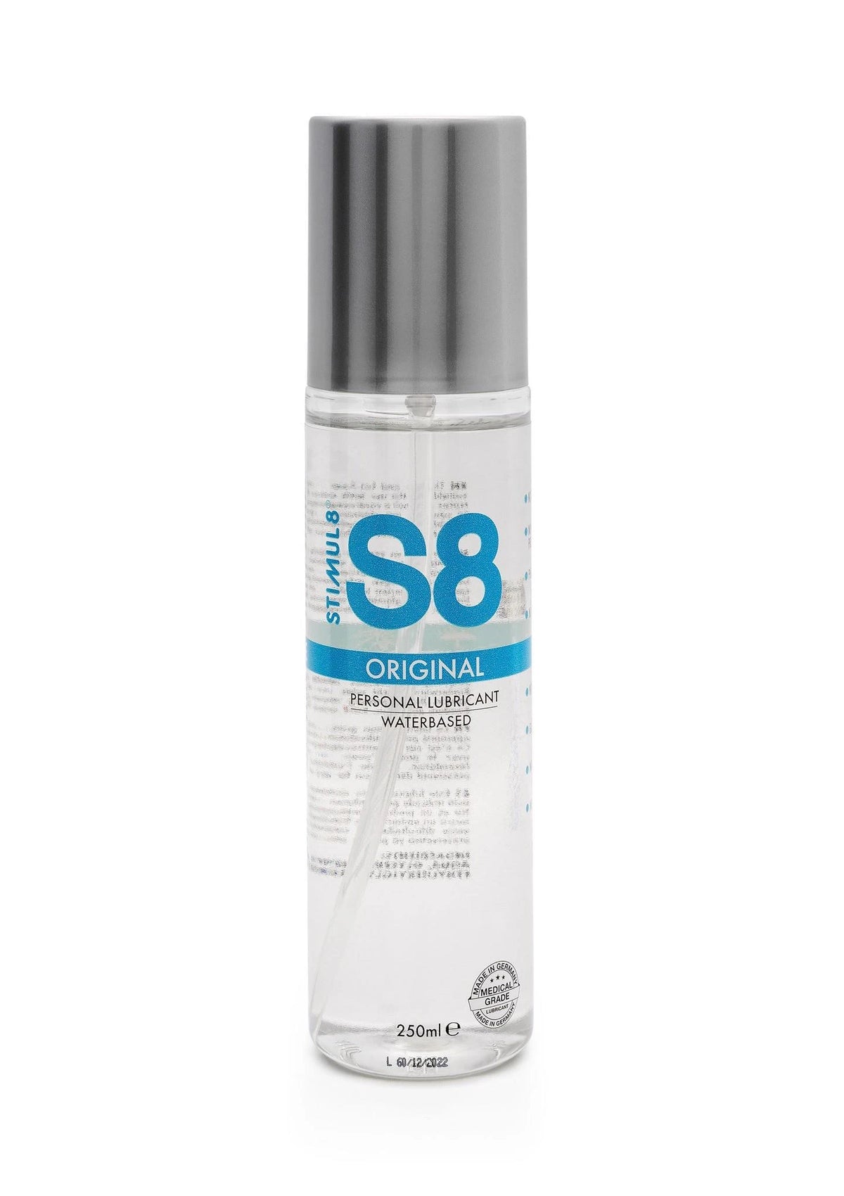 Lubrificante S8 250 ml – a base d'acqua