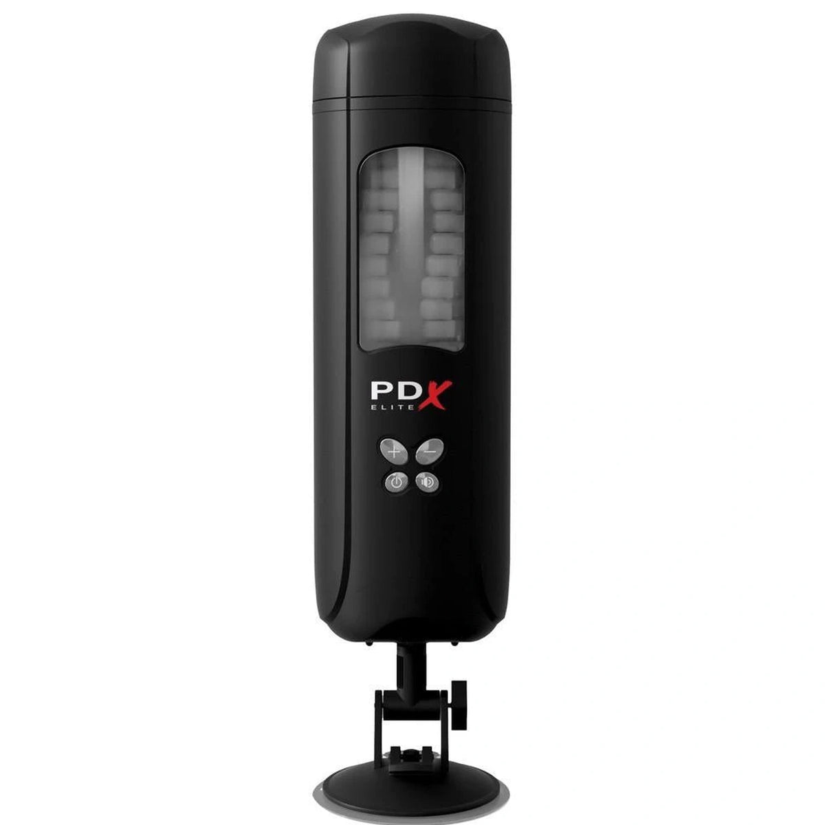 Masturbador Ultimate Milker 5 velocidades – recarregável, preto | PDX Elite