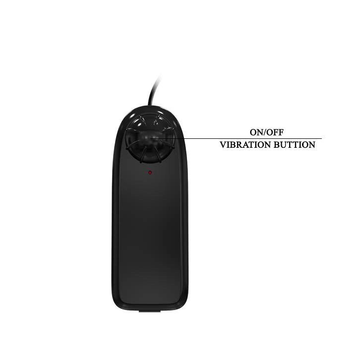 Vibratore realistico – con telecomando, in cyberskin, nude BW-008066AQ | Baile