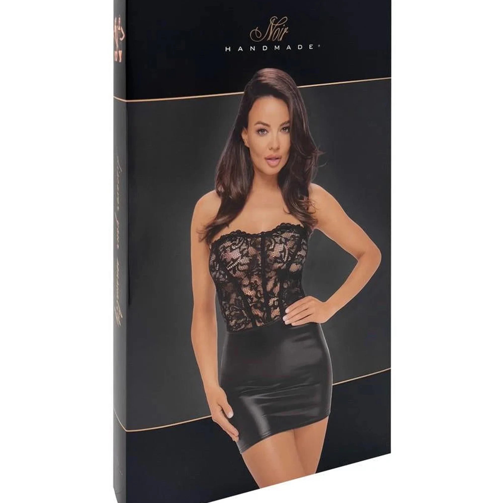 Robe bustier noire M